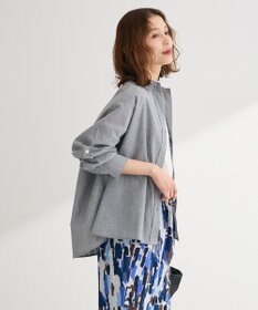 Green Parks 綿麻混シャツ