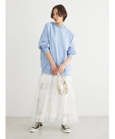 Green Parks ・ＥＬＥＮＣＡＲＥ　ＤＵＥ　シアーフリルティアードスカート