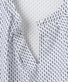 J.PRESS LADIES S 幾何プリント カットソー