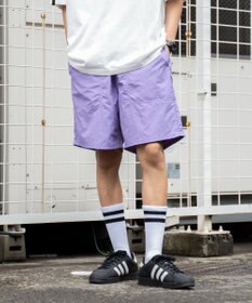 WEGO 【速乾/ウエストゴム/SMLサイズ】ナイロンイージーショーツ