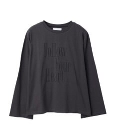 Green Parks ・Ｐｅｔｉｔ　Ｆｌｅｕｒ　ロゴｐｔフレアスリーブロンＴ