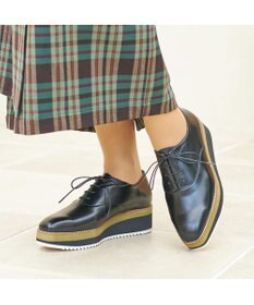 MODE ET JACOMO <carino>【レイン対応】厚底レースアップシューズ