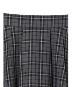 earth music&ecology チェックフレアスカート