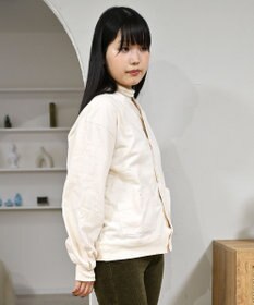 caqu caqu x GoodOn 9ozジャージー カーディガン