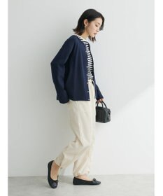 Green Parks リブカットカーディガン