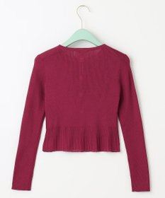 TOCCA 【洗える！】AJISAI CREWNECK カーディガン