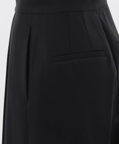 23区 【エステータ】コットンダブルクロス マーベルト ワイドパンツ