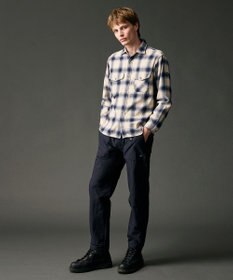 JOSEPH ABBOUD MOUNTAIN 【大人の山シャツ】メランジチェックシャツ