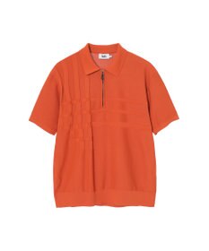 DAKS ジップアップポロシャツ