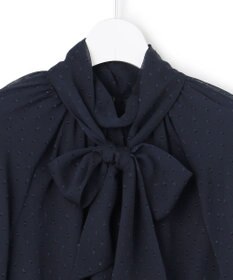 23区 【APPLAUDIR】ドットクレープシフォン ドレス