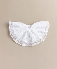 Phoebe ビッグフリルシュシュ　ホワイト