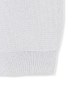 ICB L 【洗える】コットンポリエステルスムース ニットブルゾン