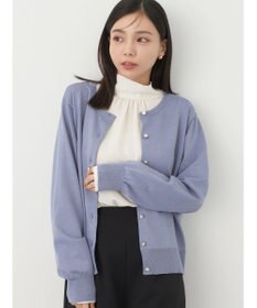 earth music&ecology いろいろ釦クルーネックカーディガン