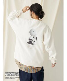 CRAFT STANDARD BOUTIQUE ＰＥＡＮＵＴＳ裏起毛スウェットクルー