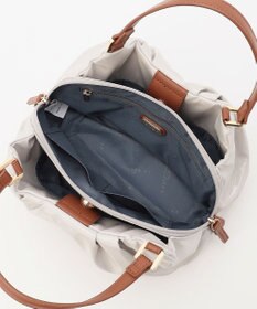 LA BAGAGERIE ソフトエナメル2WAYハンドバッグ Sサイズ