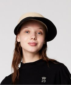 23区GOLF 大人気完売アイテムが今年も登場！【WOMEN】【洗える】ブレード×レース キャップ