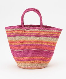 ONWARD CROSSET SELECT 【VIOLAd’ORO】MIRO アバカカラーボーダーバッグ M