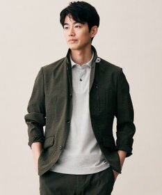 JOSEPH ABBOUD 【日本素材・オーガニックコットン使用】オーガニックコットンクールビズ ポロ