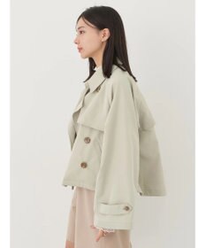 earth music&ecology ショートトレンチコート