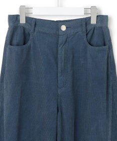 23区 S 【滝沢眞規子さん着用/洗える】コットン コーデュロイ ワイド パンツ