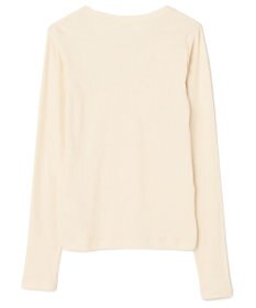 NAVE 【Nave・洗える】ガーゼフライス ロングスリーブ