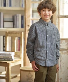 J.PRESS KIDS 【110-130cm】オックス チェックシャツ
