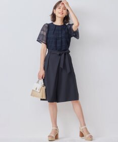 組曲 【WEB限定】オシャクロスキュロットパンツ