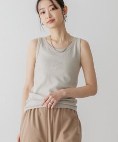 AMERICAN HOLIC ラメテレコタンクトップ