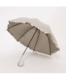 UNBILLION カシュネ cachenez / PUバイカラーフリルバルーンショートパラソル