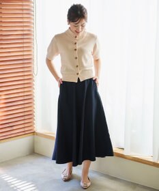 #Newans 【シワになりにくい】〈花乃まりあさんコラボ〉サーキュラースカート