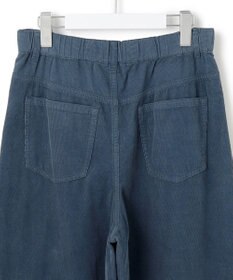 23区 S 【滝沢眞規子さん着用/洗える】コットン コーデュロイ ワイド パンツ