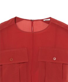 JOSEPH クレープドソワ　ブラウス　KNIZA