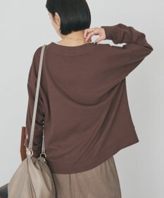 AMERICAN HOLIC Ｖネックスムース起毛プルオーバー