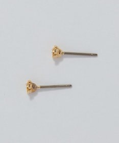 Phoebe 【金属アレルギー対応】プチフラワービジュースタッドピアス　クリア