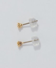 Phoebe 【金属アレルギー対応】プチフラワービジュースタッドピアス　クリア