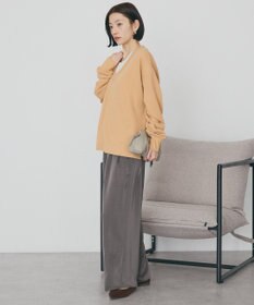 AMERICAN HOLIC Ｖネックスムース起毛プルオーバー