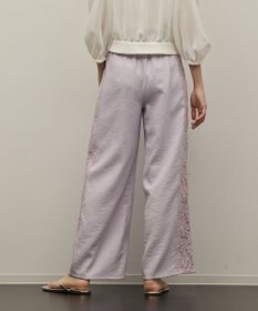 GRACE CONTINENTAL サイドレースパンツ