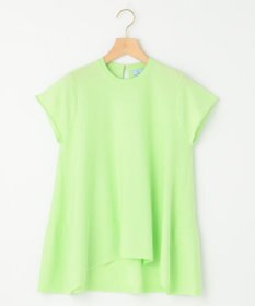 組曲 L 【WEB限定カラーあり】バックフレアニットTシャツ