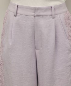 GRACE CONTINENTAL サイドレースパンツ