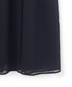 23区 【APPLAUDIR】ドットクレープシフォン ドレス