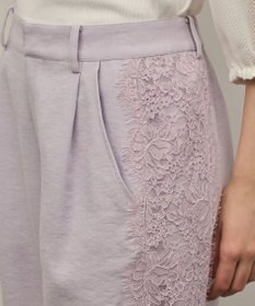 GRACE CONTINENTAL サイドレースパンツ