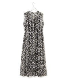 23区 L 【洗える】Ratti アブストラクトプリント ワンピース