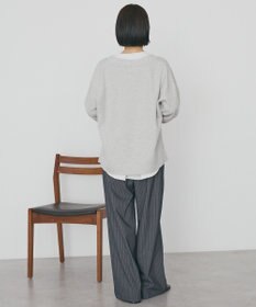 AMERICAN HOLIC Ｖネックスムース起毛プルオーバー