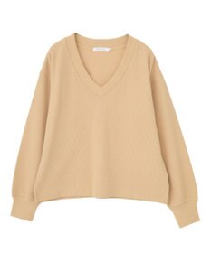 AMERICAN HOLIC Ｖネックスムース起毛プルオーバー