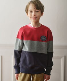 J.PRESS KIDS 【100-130cm】COMBI トリコロール トレーナー