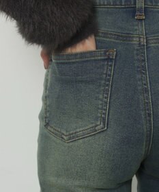 WEGO ストレッチフレアデニムパンツ