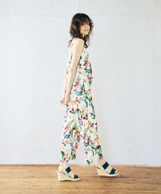 San-ai Resort（三愛水着楽園） ロングパンツセット　9M・11L　【Coral veil（コーラルヴェール）】