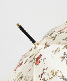 AURORA ジルスチュアート　ボタニカル箔文字プリント長傘