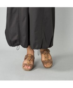 MODE ET JACOMO <D'ICI>ビジュー付きTストラップサンダル