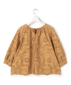 23区 【先行予約】カットワークエンブロイダリー 2WAYブラウス